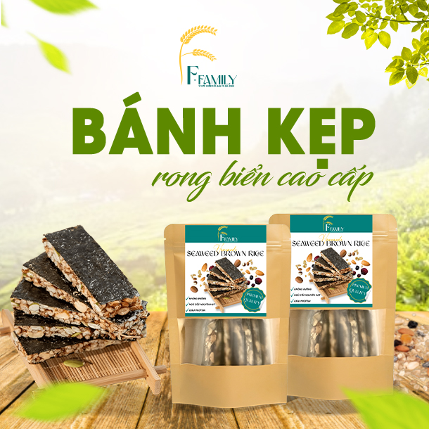 BÁNH KẸP RONG BIỂN CAO CẤP 200GR